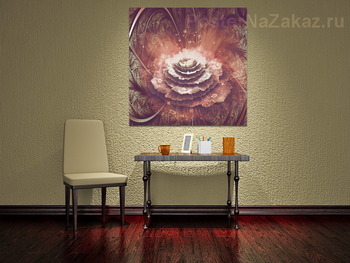 Модульная картина Распустившийся цветок