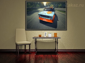 Модульная картина Lada Racing