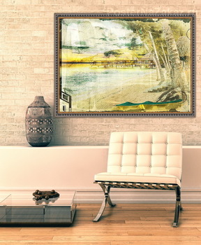 Модульная картина Пляж Бора-бора