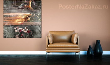 Модульная картина Спортивный коллаж