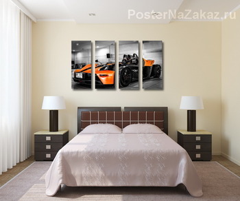 Модульная картина Болид
