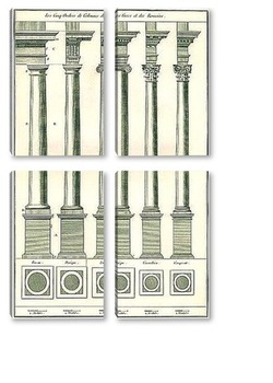 Модульная картина Architecture 71