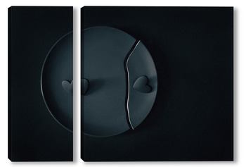 Модульная картина тарелка