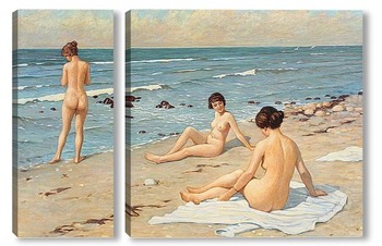  Девушка на пляже
