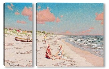  Конец зимы, с хозяйственными постройками и клюют куры