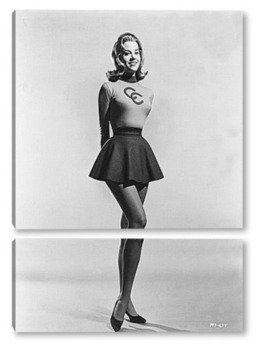  Джейн Фонда в знойной позе,1960-е.