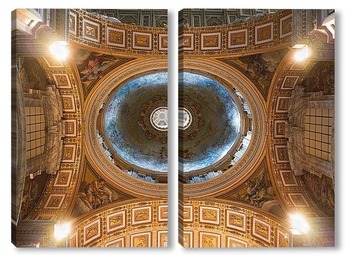 Модульная картина В соборе Святого Петра в Риме
