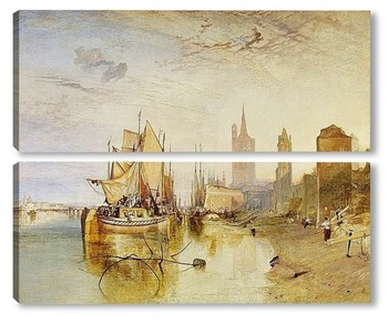  Подход к Венеции, 1844