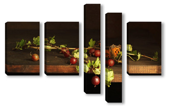 Модульная картина Ветка крыжовника