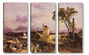  Итальянский пейзаж,1850