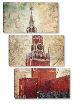  Московский Кремль и Москва-река