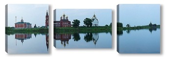  The temple of Nicholas the Wonderworker on the bank of the river.