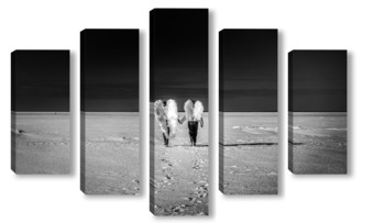 Модульная картина ангелы