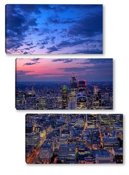 Модульная картина Город Лондон