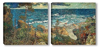  Лодки у берега