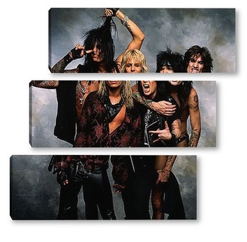 Модульная картина Motley Crue