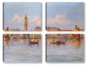 Модульная картина Представление Венеции дворец Дожа