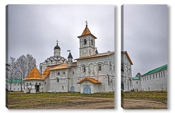  Тихвинский монастырь. Вид изнутри.