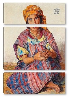 Модульная картина Бедуинка Чандлия