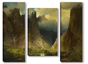 Модульная картина Долина Romsdalen, 1857