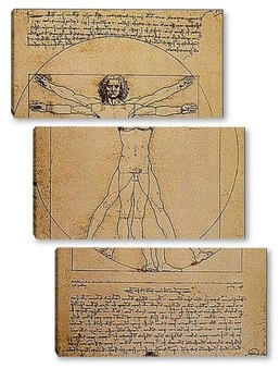 Модульная картина Leonardo da Vinci-23