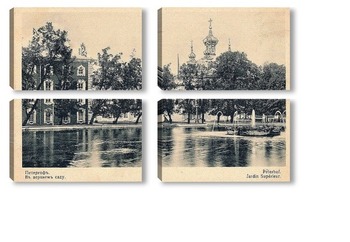 Модульная картина Квадратный пруд и Церковный корпус 1907  –  1908
