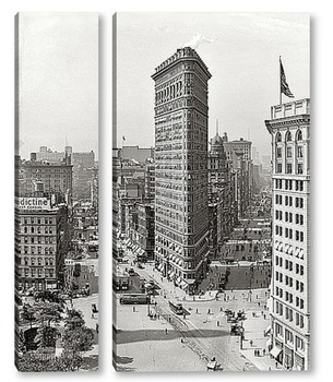 Модульная картина Небоскреб Flatiron Building.