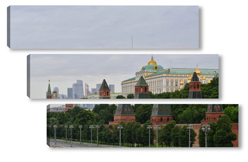 Модульная картина Москва