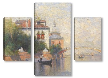 Модульная картина Венецианская сцена