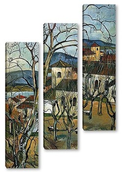 Модульная картина Suzanne Valadon