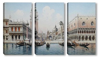 Модульная картина Пиазетта,Венеция
