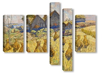  Внутренний дворик в Капри, 1925