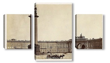 Модульная картина Зимний дворец, 1878-1890