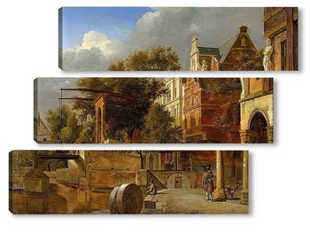 Вид Вестеркерк Амстердам 1660
