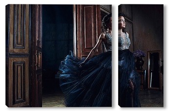 Модульная картина Dark woman