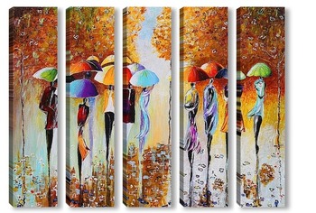  Радужные зонты