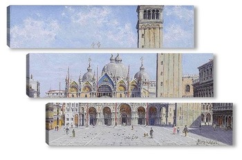 Модульная картина Площадь Св. Марко в Венеция