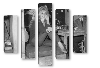 Модульная картина Brigitte Bardot-10