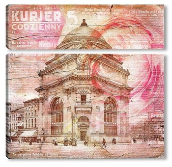 Модульная картина Buffalo Savings Bank