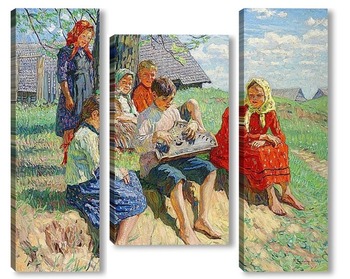  Мальчишки на рыбалке 