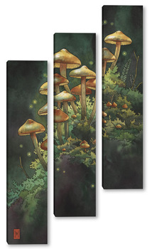  Акварель "Корея"