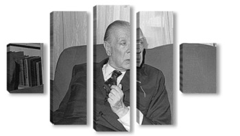 Модульная картина Jorge Luis Borges-3