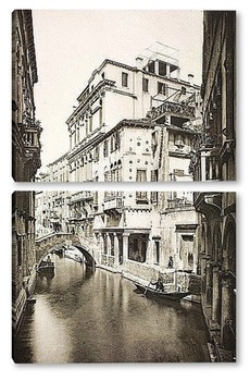  Улицы и каналы в Венеции, 1890 - 1900