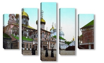 Модульная картина Троицк Сергиева Лавра под Москвой