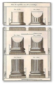 Модульная картина Architecture 74