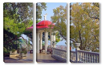  Соборная колокольня с Пречистинскими воротами. Астраханский кремль.