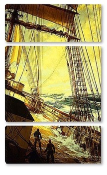 Модульная картина Montague Dawson