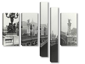 Модульная картина Мост Александра III, Париж