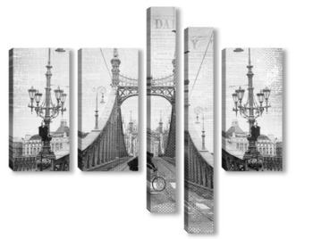 Модульная картина Мост Свободы