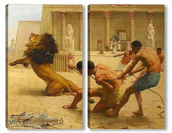 Модульная картина Древний спорт